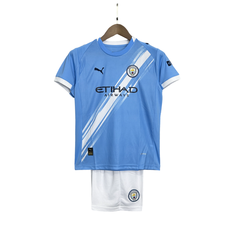 Kit Infantil Manchester City Home 2025/26 - Puma infantil
