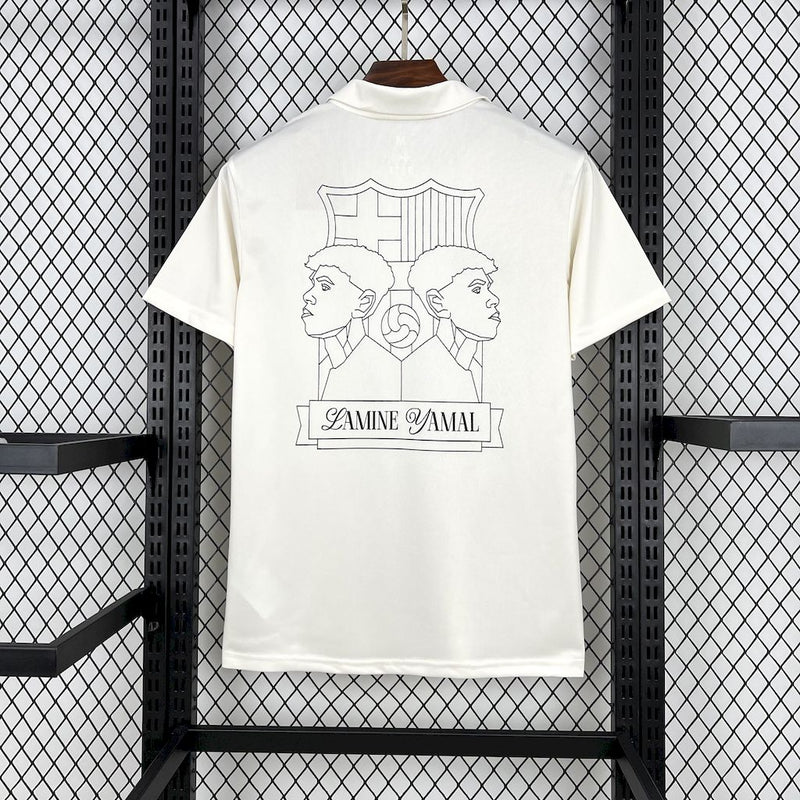 Camisa Barcelona LAMINE YAMAL 24/25 - Torcedor Masculina