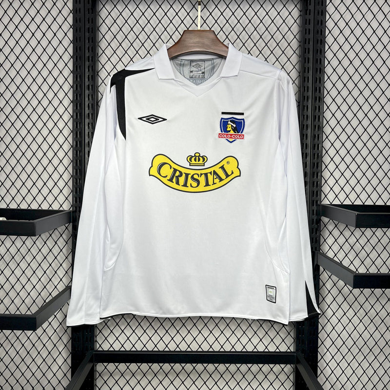 Camisa Colo Colo Manga Longa Titular 2006  - Versão Retro