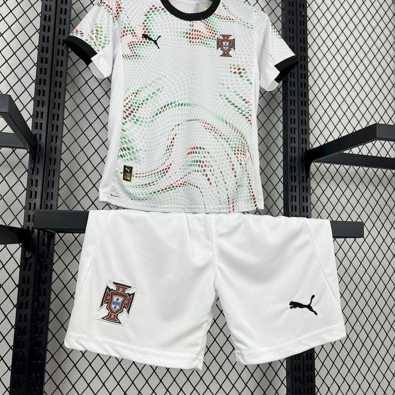 Kit Infantil Portugal Away 25/26 - Puma infantil