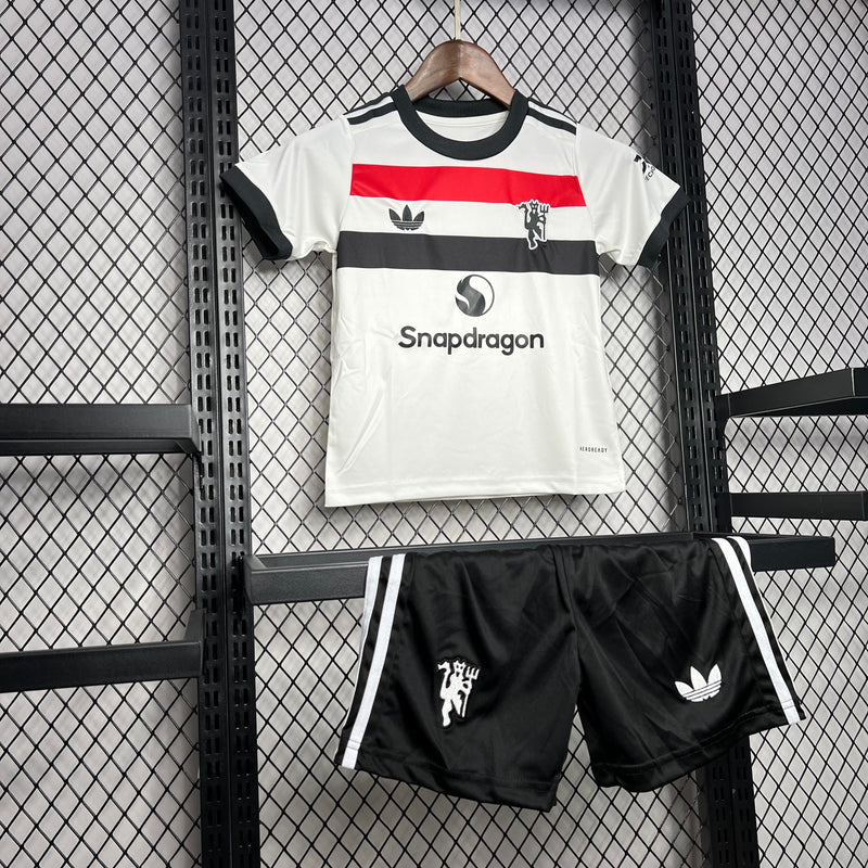 Kit Infantil Manchester United Trird Away 24/25 - Adidas infantil