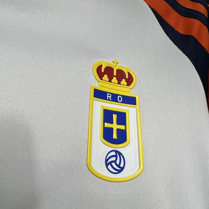 Camisa Real Oviedo Away 24/25 - Adidas Versão Torcedor