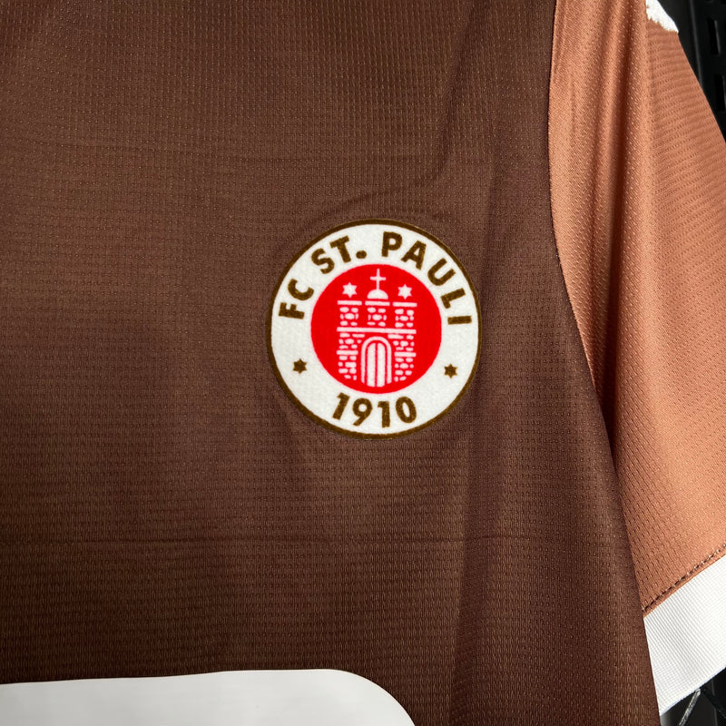 Camisa FC St. Pauli Home 24/25 - Puma Torcedor Masculina