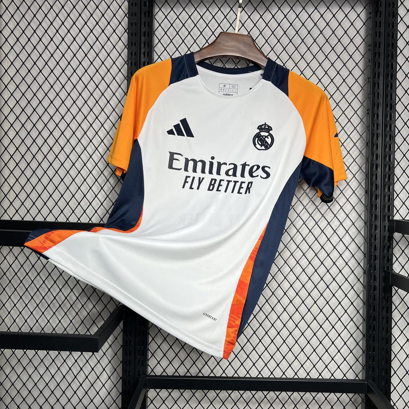 Camisa Real Madrid Pré-Jogo 24/25 - Adidas Torcedor Masculina