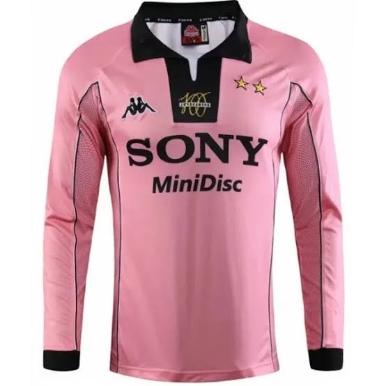 Camisa Juventus Reserva 97/98 - Versão Retro Manga Comprida