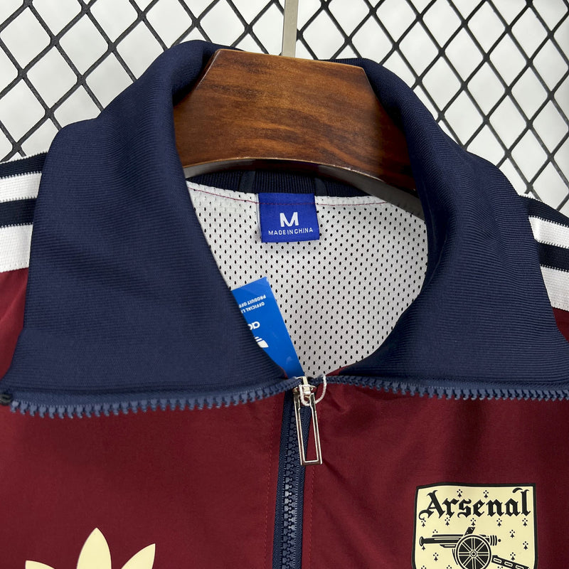 Jaqueta Corta Vento Arsenal 2024-25 - Vermelho