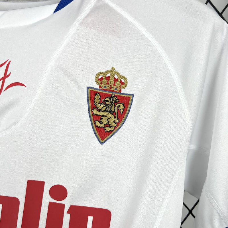 Camisa Real Zaragoza Home 2001/02 - Versão Retro
