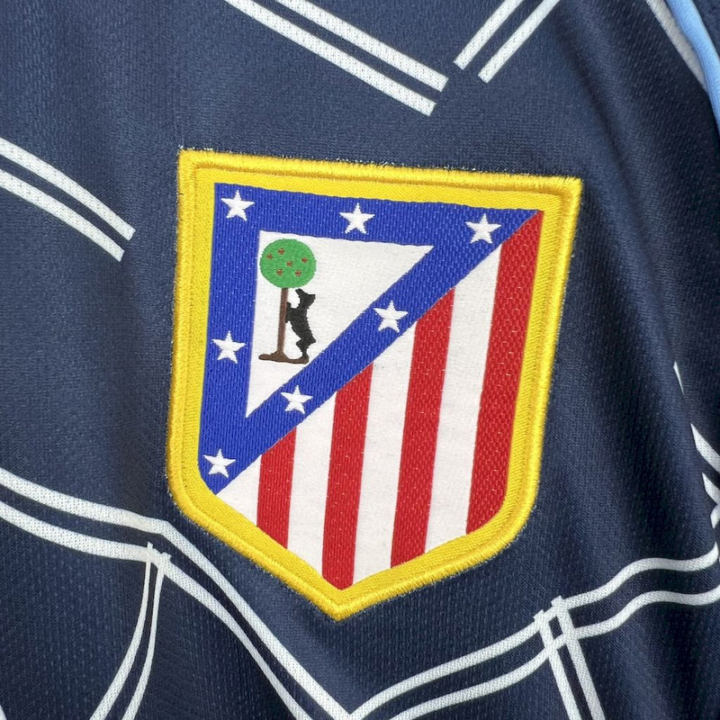 Camisa Atlético Madrid Away 2004/05 - Nike Versão Retro