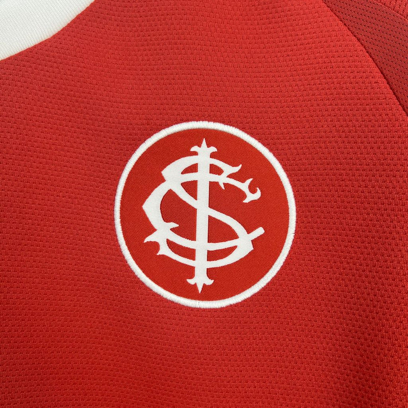 Camisa Internacional Home 2025/26 - Torcedor Manga Comprida