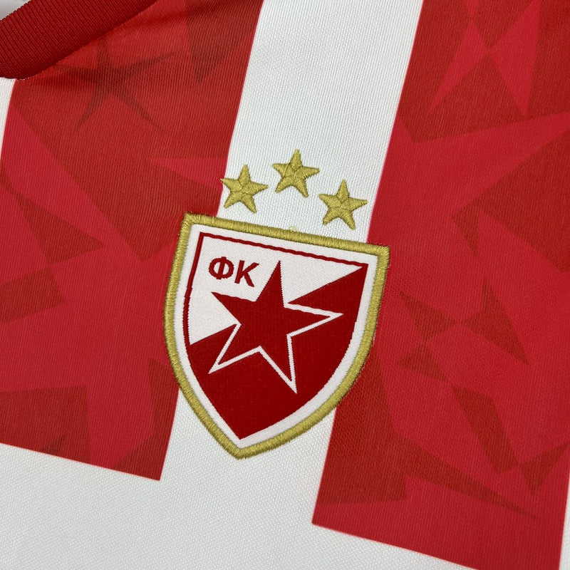 Camisa Red Star Belgrade Home 2024/25 - Torcedor Masculina