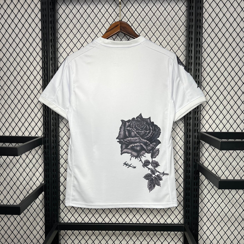 Camisa Real Madrid Y3 Branco 24/25 - Versão Torcedor