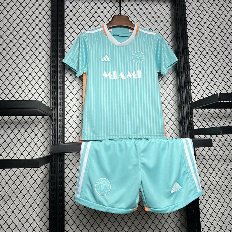 Kit Infantil Inter Miami Third 24/25 - Adidas infantil