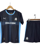 Kit Infantil Olympique Marseille Away 2025/26 - Infantil