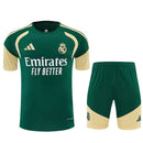 Conjunto de Treino Real Madrid Verde 26/27 - Camisa/Short