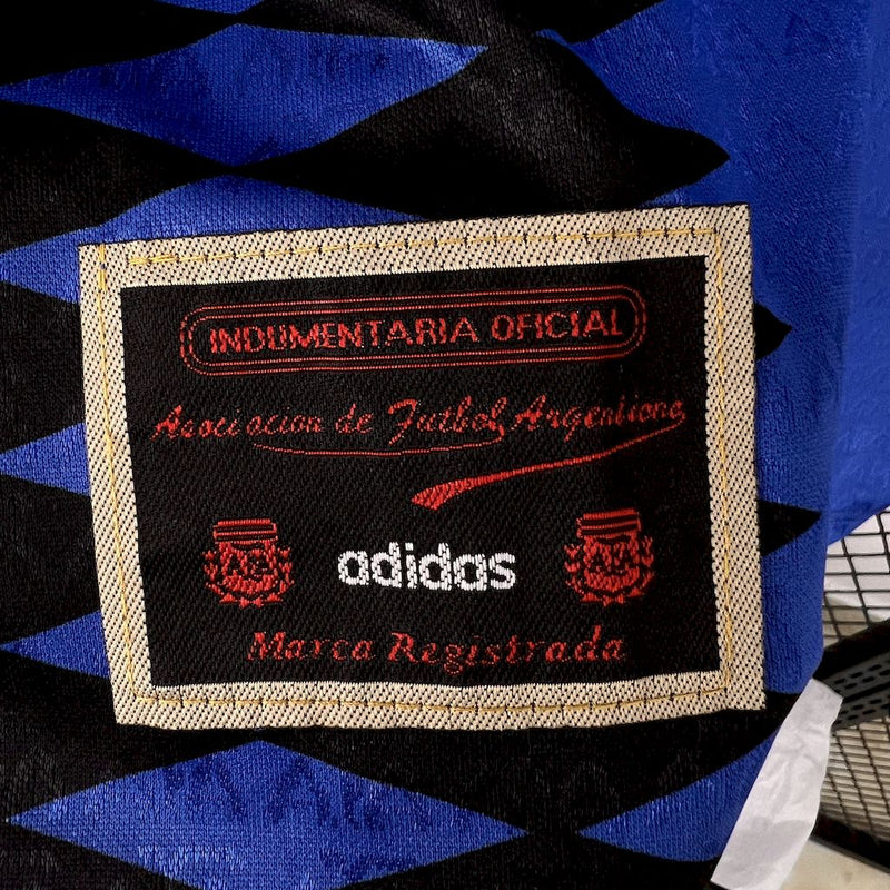 Camisa Argentina Away 1994 - Adidas Versão Retro