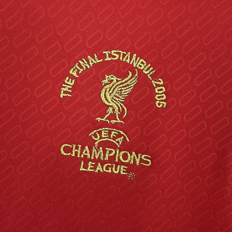 Camisa Liverpool Home 2005 - Versão Retro