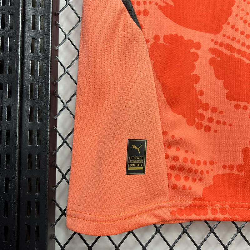 Camisa Manchester City Laranja 24/25 - Puma Torcedor Masculina