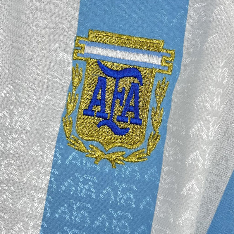 Camisa Argentina Home 1996 - Adidas Versão Retro