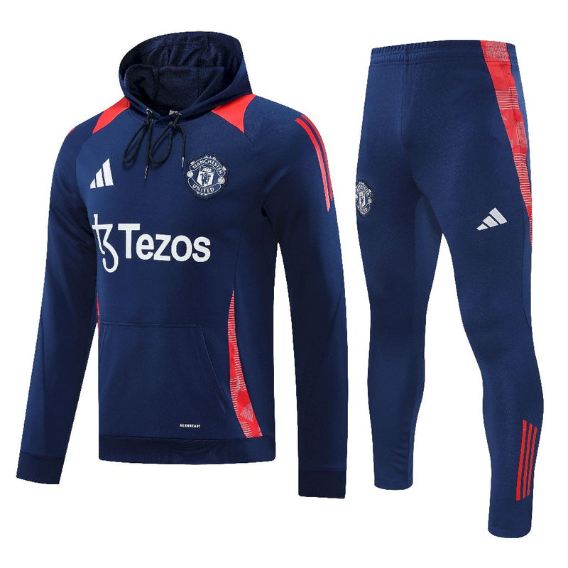 Conjunto de Treino Manchester United 2025 - Moletom e Calça