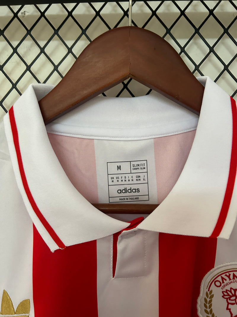 Camisa Olympiacos 100th Anniversary 2025/26 -  Torcedor Masculina