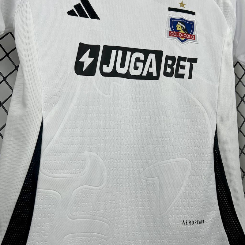 Kit Infantil Colo Colo Home 25/26 - Adidas infantil