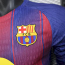 Camisa Barcelona Home Manga Comprida 2025/26 - Jogador Masculina