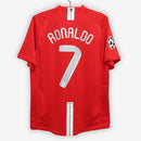 Camisa Manchester United Titular 2007/2008 - Ronaldo