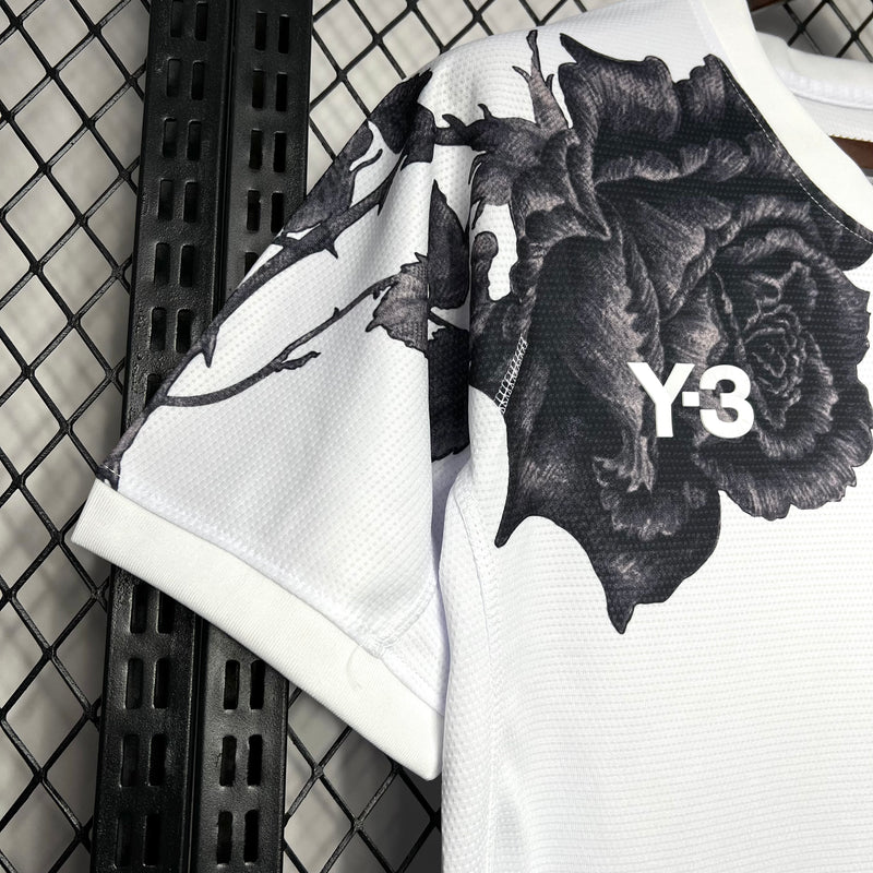 Camisa Real Madrid Y3 Branco 24/25 - Versão Torcedor