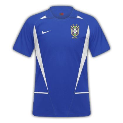 Camisa Brasil Away 2002- Versão Retro