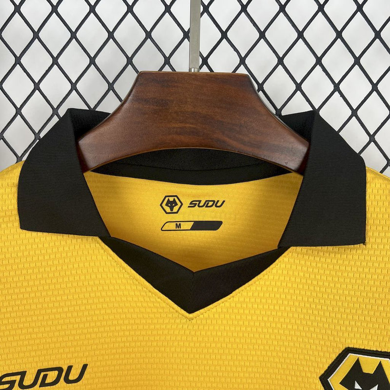 Camisa Wolves Home 2025/26 - Torcedor Masculina