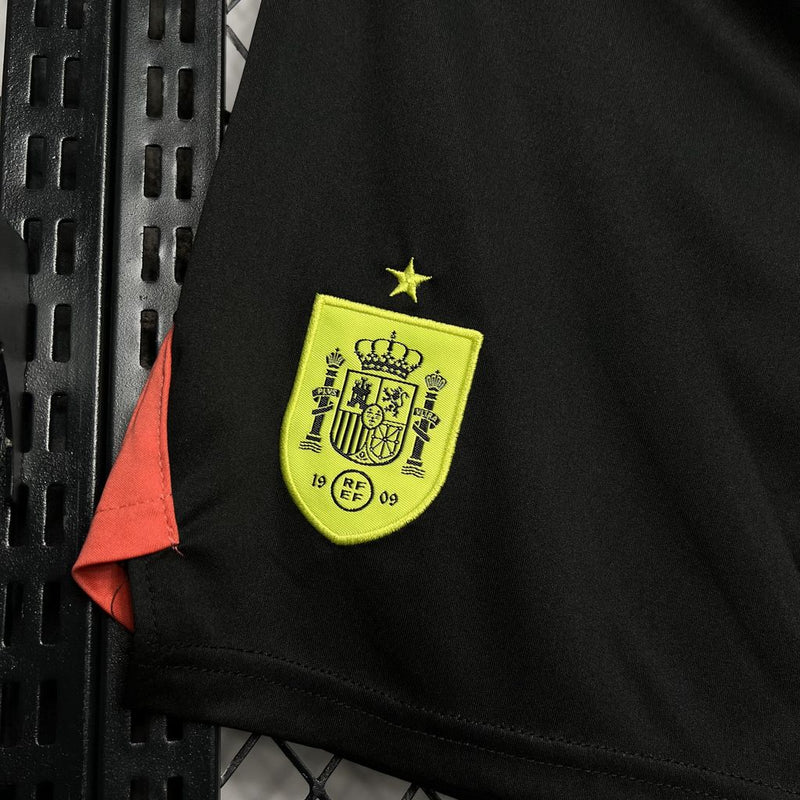 Calção Short Futebol Espanha Goleiro 24/25 - Short Adidas