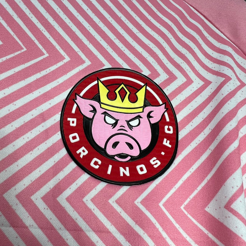 Camisa Porcinos Home 24/25  - Adidas Torcedor Masculina