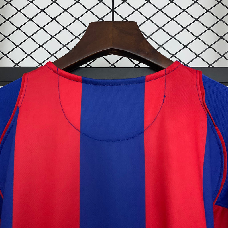 Camisa Barcelona Home 2004/05 - Nike Versão Retro