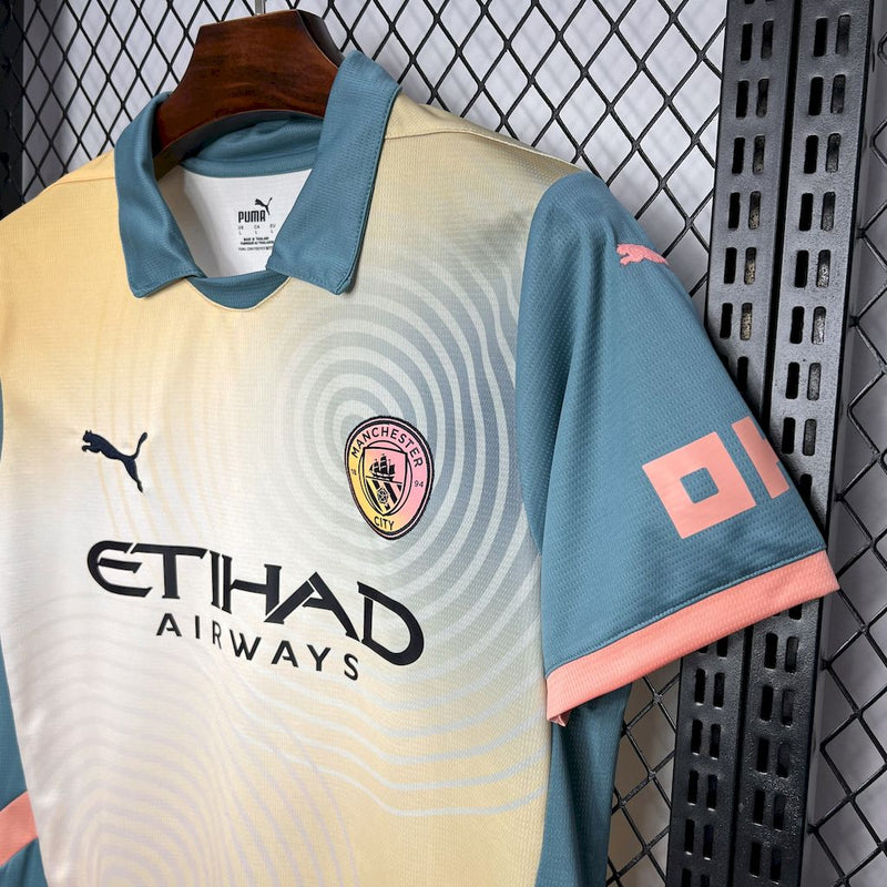 Camisa Manchester City Fourth 24/25 - Puma Torcedor Masculina