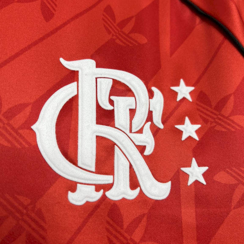 Camisa Flamengo Gola Polo 24/25 - Adidas Torcedor Masculina