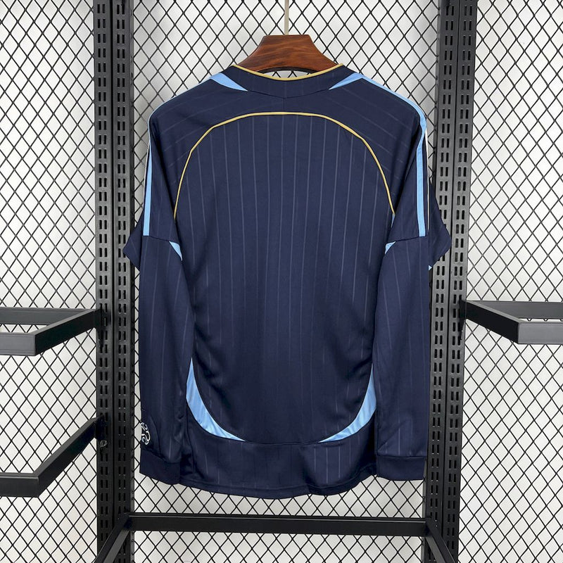 Camisa Argentina Copa do Mundo 2006/07 - Versão Retro Manga Comprida