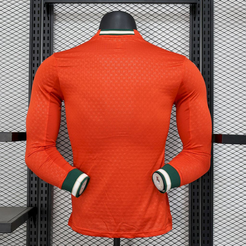 Camisa Portugal Home Manga Comprida 25/26 - Puma Jogador Masculina