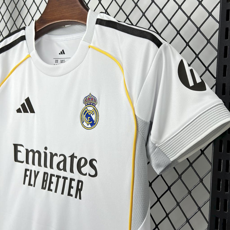 Kit Infantil Real Madrid Home 2025/26 - Adidas infantil