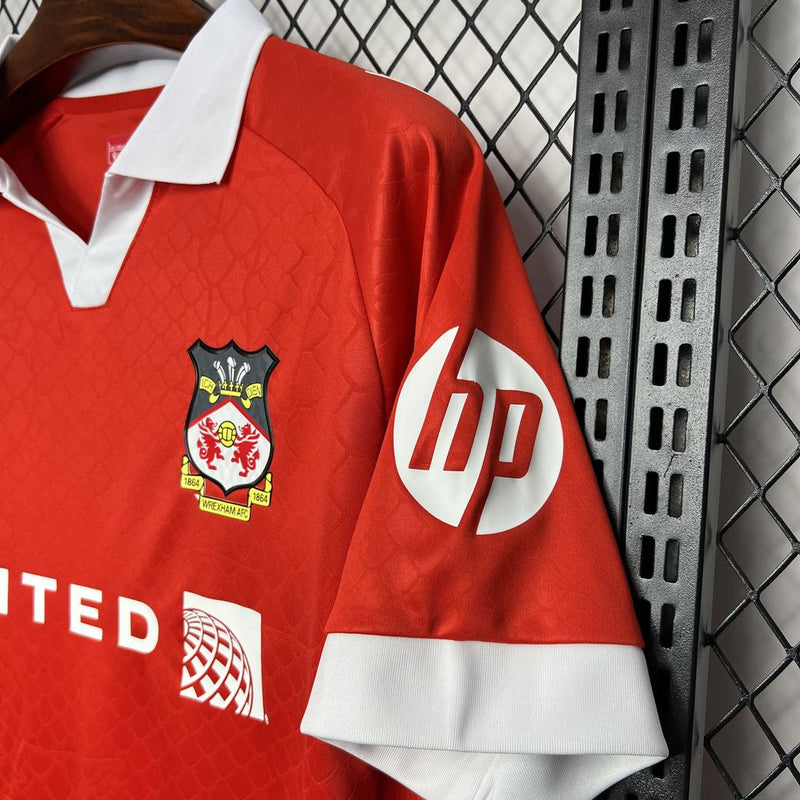 Camisa Wrexham Home 24/25 - Torcedor Masculina