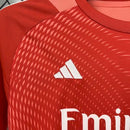 Kit Infantil Real Madrid Goleiro Laranja 2025/26 - Infantil