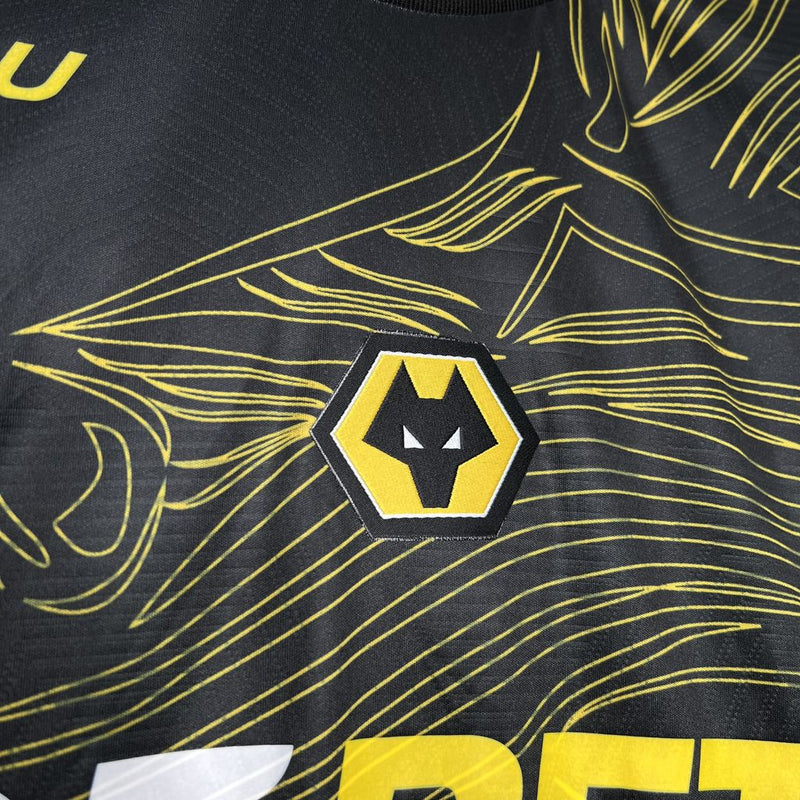 Camisa Wolverhampton Away 24/25 - Torcedor Masculina