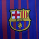 Camisa Barcelona Home 2017/18 - Versão Retro Manga Comprida