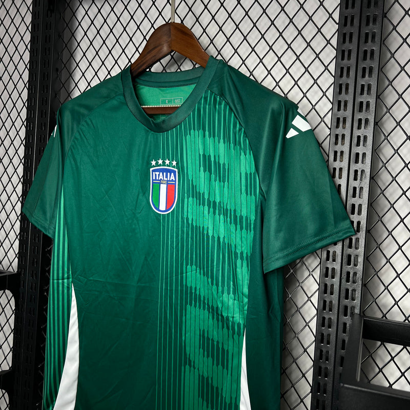 Camisa Seleção Itália Pré-Jogo 24/25 - Adidas Torcedor Masculina