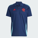 Camisa Flamengo Treino Gola Polo Azul Escuro 25/26 - Torcedor Masculina