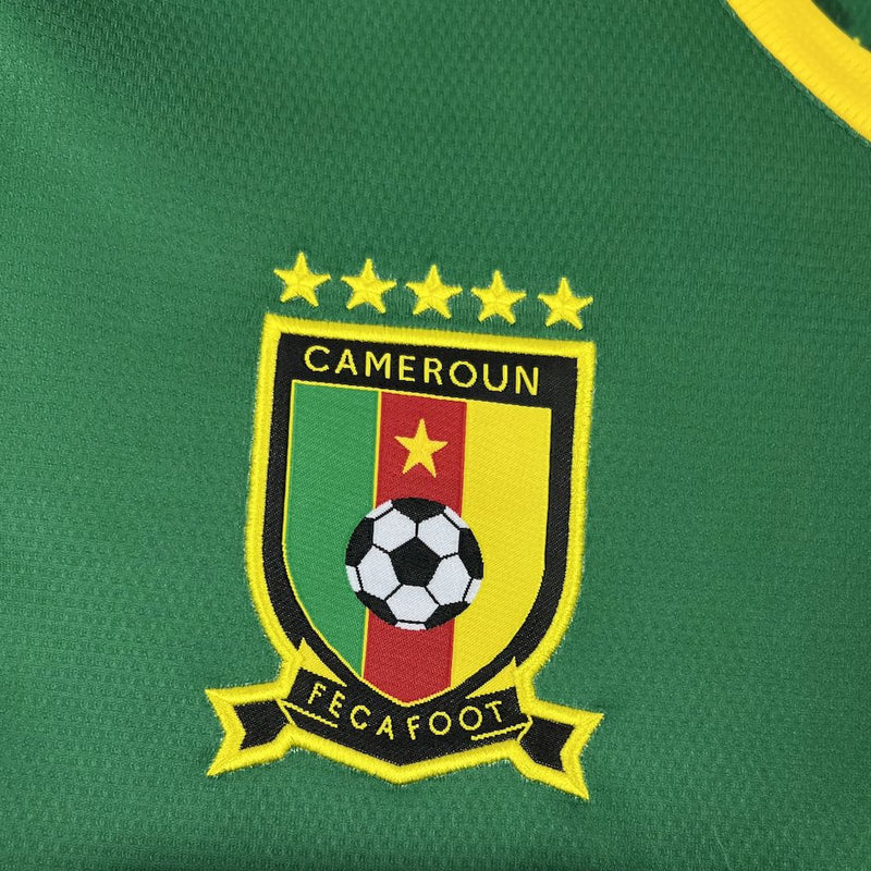Camisa Seleção Camarões Home 2025/26 - Torcedor Masculina