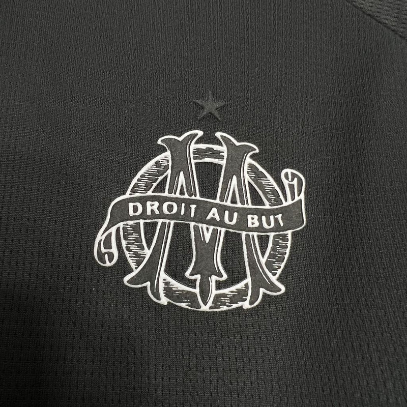 Camisa Olympique Marseille Ed. Especial Black 24/25 - Puma Torcedor Masculina