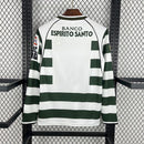 Camisa Sporting Home 2001/03 - Versão Retro Manga Comprida