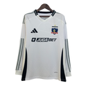 Camisa Colo Colo Home Manga comprida 2025/26 - Adidas Versão Torcedor
