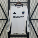 Camisa Colo Colo Home Manga comprida 2025/26 - Adidas Versão Torcedor