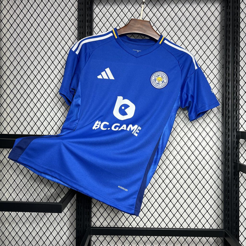 Camisa Leicester City Home 24/25 - Adidas Torcedor Masculina